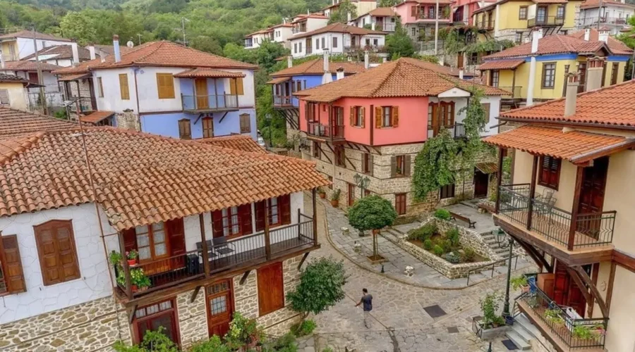 Autumn escape in the mountainous Halkidiki